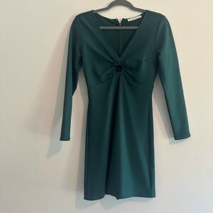 Abercrombie & Fitch Teal Long Sleeve Dress